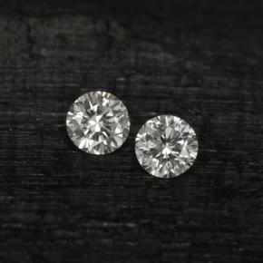 Achetez naturel ct Blanc Diamant gems, Coupe roude, En provenance Afrique du Sud chez GemSelect. En stock, livraison internationale!