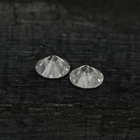 Achetez naturel ct Blanc Diamant gems, Coupe roude, En provenance Afrique du Sud chez GemSelect. En stock, livraison internationale!