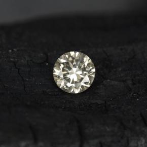 Diamant incolore naturelle coupe roude, 0,08 ct, VS-SI