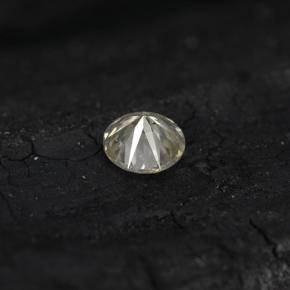 Diamant incolore naturelle coupe roude, 0,08 ct, VS-SI