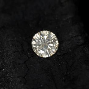Diamant Blanc naturelle Coupe roude, 0.10 ct, VS-SI