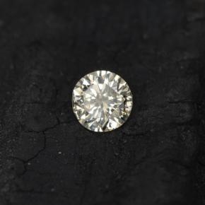 Diamant Blanc naturelle Coupe roude, 0.10 ct, VS-SI