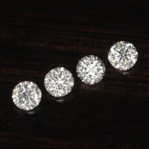 Achetez naturel ct blanc diamant gems, coupe roude, en provenance afrique du sud chez gemselect. en stock, livraison internationale!