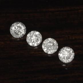 Achetez naturel ct blanc diamant gems, coupe roude, en provenance afrique du sud chez gemselect. en stock, livraison internationale!