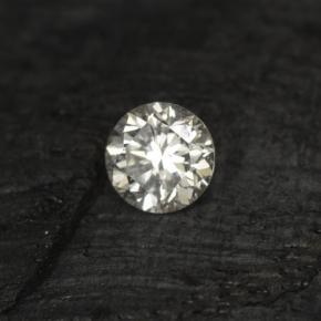 Diamant blanc naturelle coupe roude, 0,07 ct, VS-SI