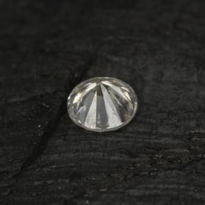 Diamant blanc naturelle coupe roude, 0,07 ct, VS-SI