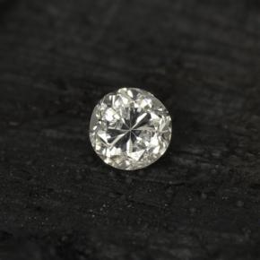Diamant blanc naturelle coupe roude, 0,05 ct, VS-SI
