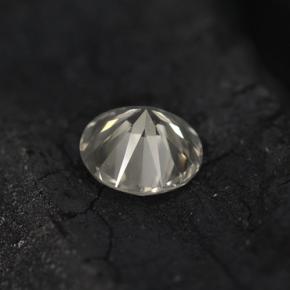 Diamant jaune naturelle coupe roude, 0,20 ct, VS-SI