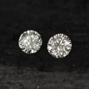 Achetez naturel ct Blanc Diamant gems, Coupe roude, En provenance Afrique du Sud chez GemSelect. En stock, livraison internationale!