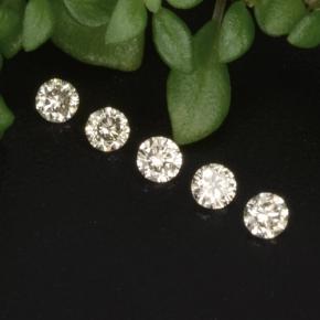 Achetez naturel 0.09ct Jaune clair Diamant gems, Coupe roude, En provenance Afrique du Sud chez GemSelect. En stock, livraison internationale!