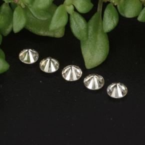 Achetez naturel 0.09ct Jaune clair Diamant gems, Coupe roude, En provenance Afrique du Sud chez GemSelect. En stock, livraison internationale!