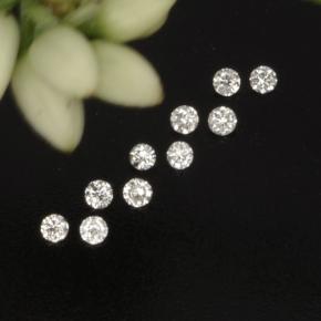 Achetez naturel ct blanc diamant gems, coupe roude, en provenance afrique du sud chez gemselect. en stock, livraison internationale!