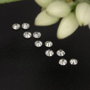Achetez naturel ct blanc diamant gems, coupe roude, en provenance afrique du sud chez gemselect. en stock, livraison internationale!