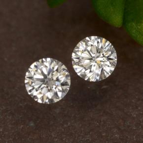 Achetez naturel 0,06ct blanc diamant gems, coupe roude, en provenance afrique du sud chez gemselect. en stock, livraison internationale!