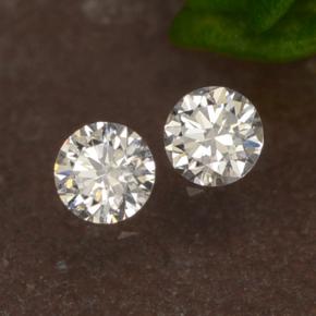 Achetez naturel 0.06ct Blanc Diamant gems, Coupe roude, En provenance Afrique du Sud chez GemSelect. En stock, livraison internationale!