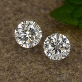 Achetez naturel 0.07ct Blanc Diamant gems, Coupe roude, En provenance Afrique du Sud chez GemSelect. En stock, livraison internationale!