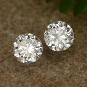 Achetez naturel 0.07ct Blanc Diamant gems, Coupe roude, En provenance Afrique du Sud chez GemSelect. En stock, livraison internationale!