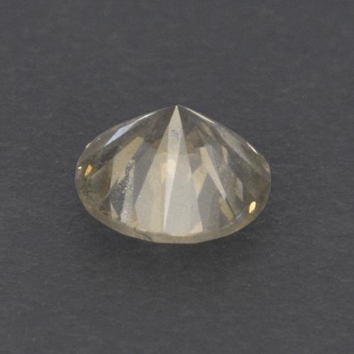Diamant Brun moyen naturelle Coupe roude, 0.13 ct, VS