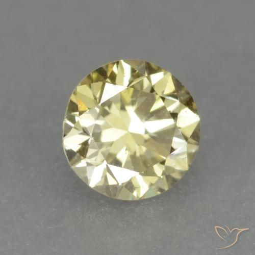 Diamant Jaune doré naturelle Tour, 0.15 ct, VS-SI