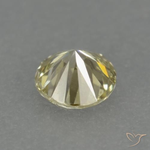 Diamant Jaune doré naturelle Tour, 0.15 ct, VS-SI