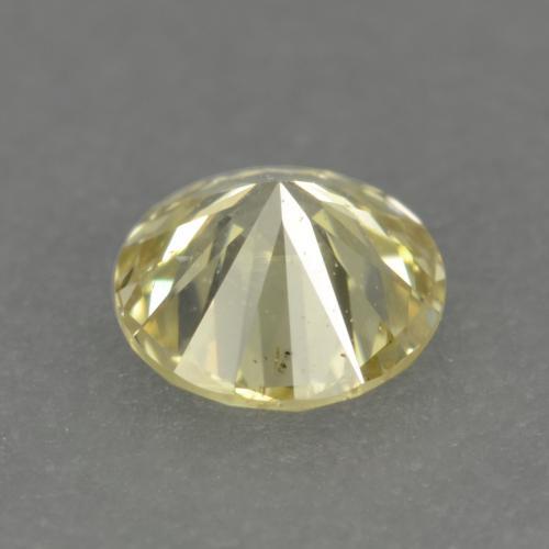 Diamant Jaune moyen-léger naturelle Coupe roude, 0.20 ct, VS-SI