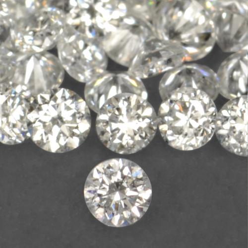 Achetez naturel 0,19ct blanc diamant gems, coupe roude, en provenance brésil chez gemselect. en stock, livraison internationale!