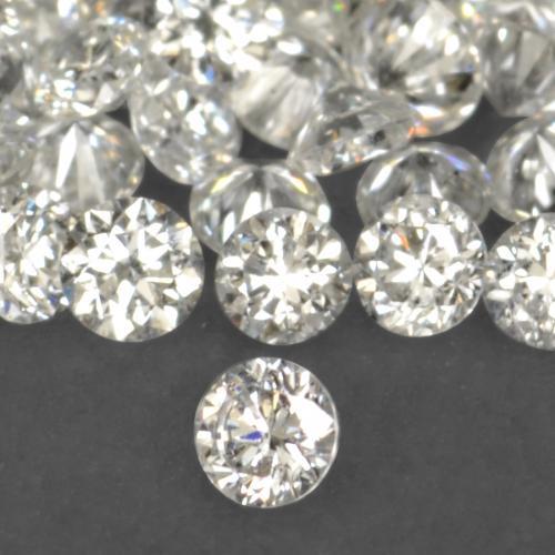 Achetez naturel 0,19ct blanc diamant gems, coupe roude, en provenance brésil chez gemselect. en stock, livraison internationale!