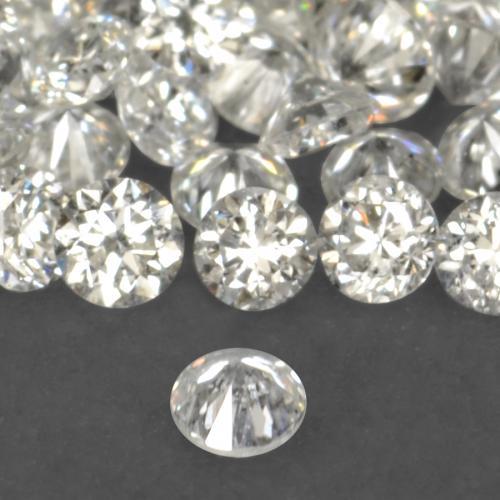 Achetez naturel 0,19ct blanc diamant gems, coupe roude, en provenance brésil chez gemselect. en stock, livraison internationale!
