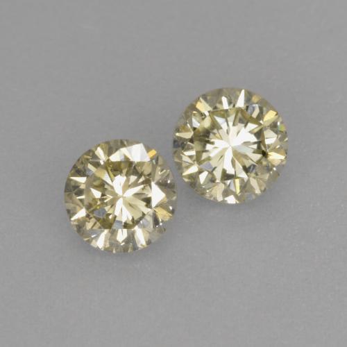 Achetez naturel 0,41ct doré diamant gems, coupe roude, en provenance inde chez gemselect. en stock, livraison internationale!