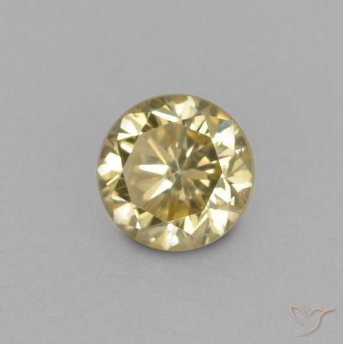 Diamant champagne naturelle Tour, 0.14 ct, VVS-VS
