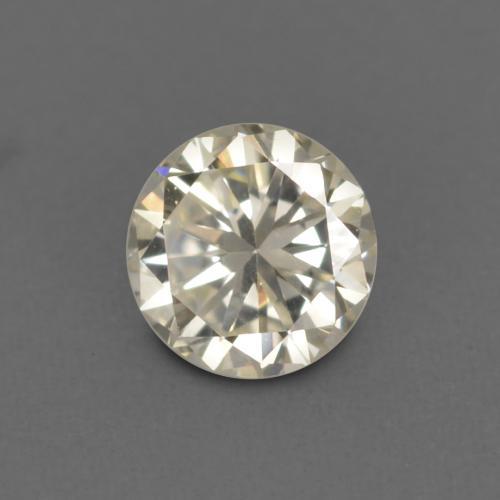 Diamant Champagne naturelle Coupe roude, 0.13 ct, VVS-VS