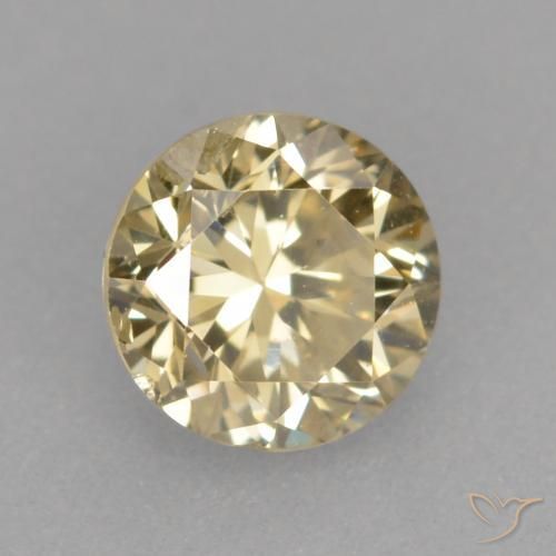 Diamant Champagne naturelle Tour, 0.36 ct, VS-SI