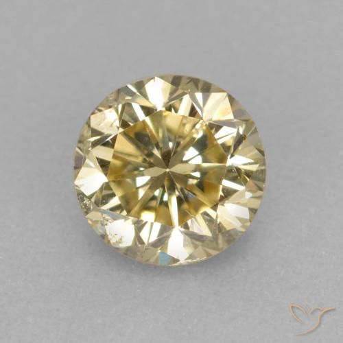 0.26ct Naturel Champagne Diamant, Tour, VS