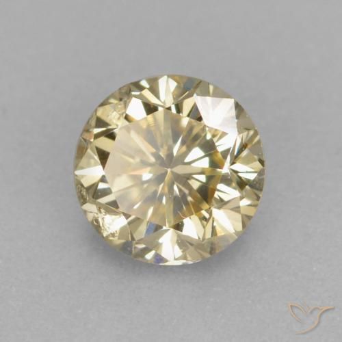 Diamant Champagne naturelle Tour, 0.26 ct, VS