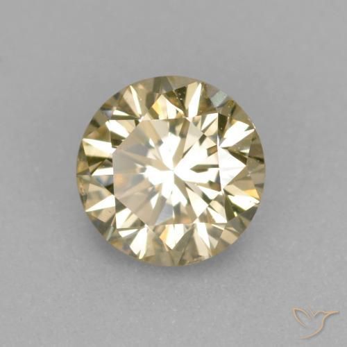 Diamant Champagne naturelle Tour, 0.36 ct, VS