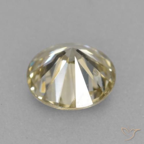 Diamant Champagne naturelle Tour, 0.17 ct, VS