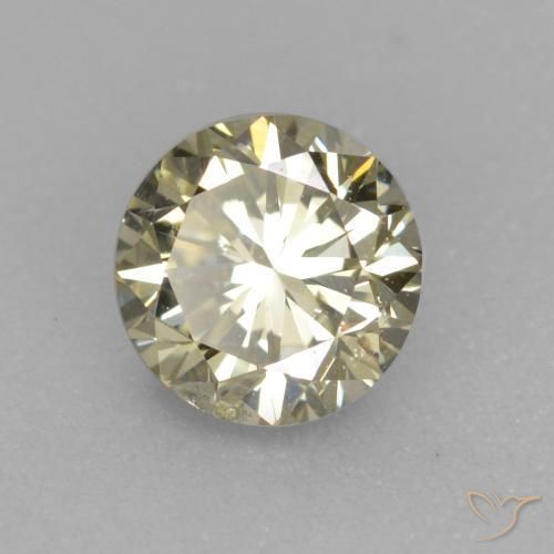 Diamant Medium Light-Yellow naturelle Tour, 0.27 ct, VS