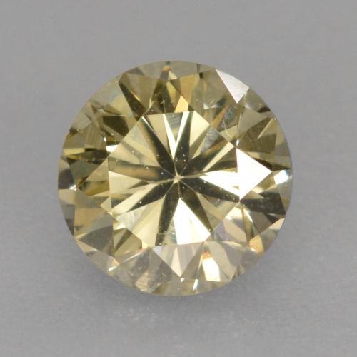 Diamant Cognac naturelle Coupe roude, 0.42 ct, VVS-VS