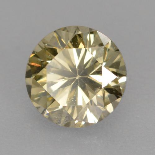 Diamant Cognac naturelle Coupe roude, 0.42 ct, VVS-VS