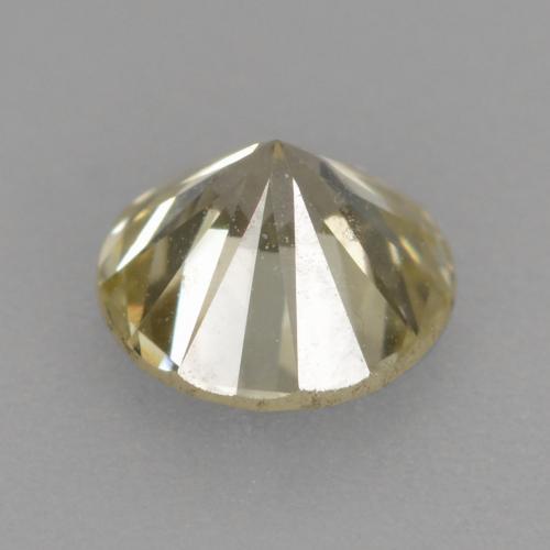 Diamant Cognac naturelle Coupe roude, 0.42 ct, VVS-VS