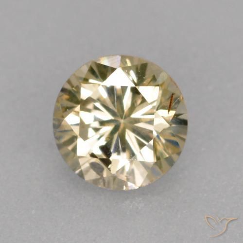 Diamant Champagne naturelle Tour, 0.23 ct, VS
