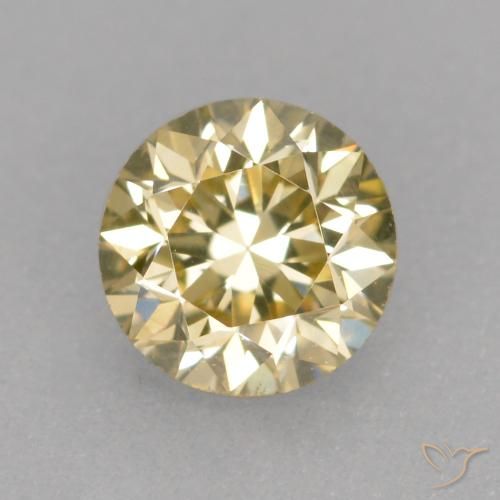0.31ct Naturel champagne Diamant, Tour, VS
