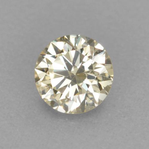 Diamant Champagne naturelle Coupe roude, 0.11 ct, VVS-VS