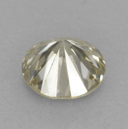 Diamant Champagne naturelle Coupe roude, 0.21 ct, VVS-VS