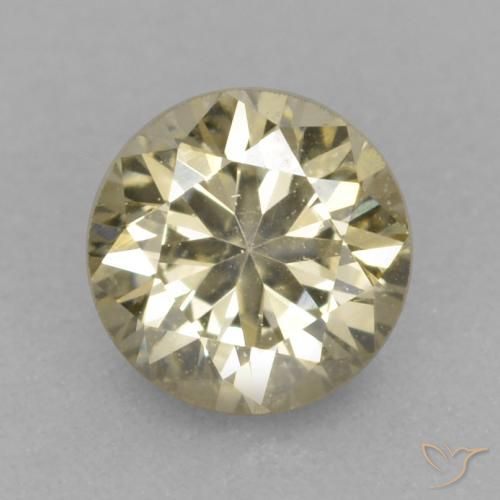 0.20ct Naturel Cognac Diamant, Tour, VVS-VS