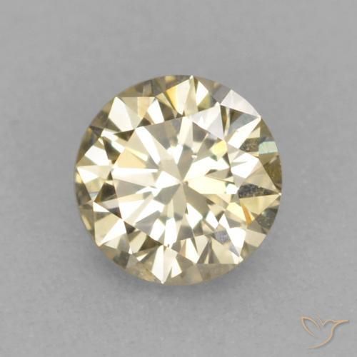 Diamant Cognac naturelle Tour, 0.14 ct, VVS-VS