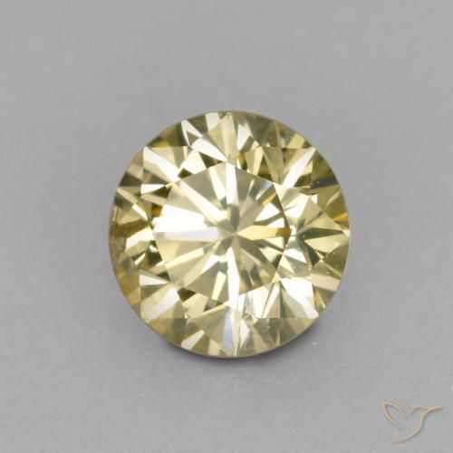 Diamant Champagne naturelle Tour, 0.25 ct, VS-SI