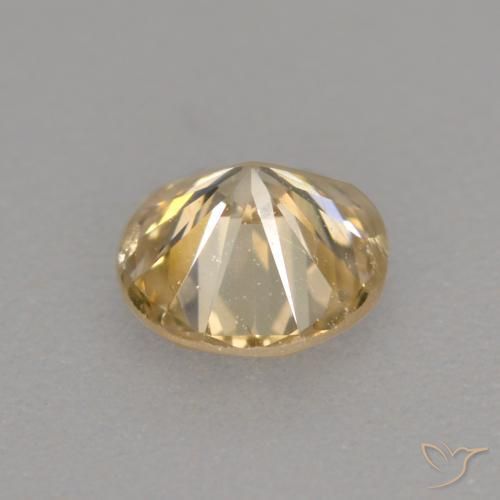 Diamant Marron doré très clair naturelle Tour, 0.25 ct, VS-SI