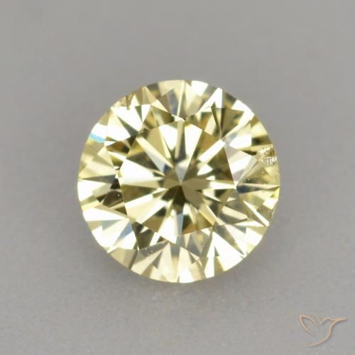 0.33ct Naturel Brun doré Diamant, Tour, SI
