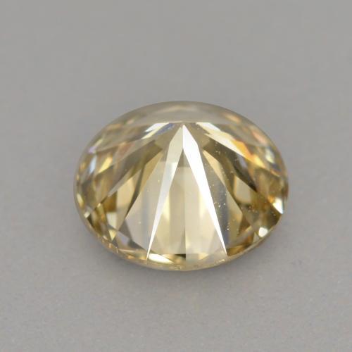 Diamant marron naturelle coupe roude, 0,40 ct, VVS-VS